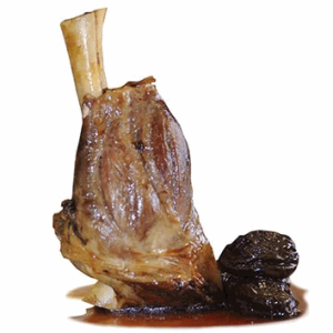 JARRETE DE CORDERO ASADO AL ROMERO