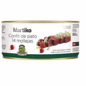 MOLLEJAS DE PATO CONFIT