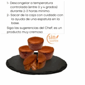 TARTA MINI QUESO Y CHOCOLATE